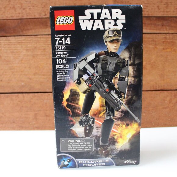 Lego Star Wars #75119 Sergeant Jyn Erso Figure 87 PCS Brand New Sealed - Picture 1 of 5